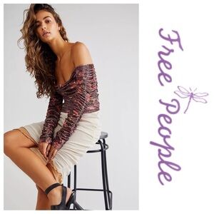 NWOT Free People Reina Top